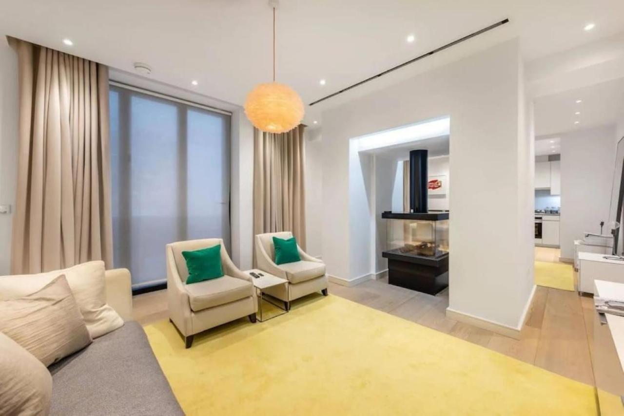 Posh 3 Bedroom Flat With Terrace And Indoor Fireplace In Mayfair, Near Hyde Park London Exterior foto